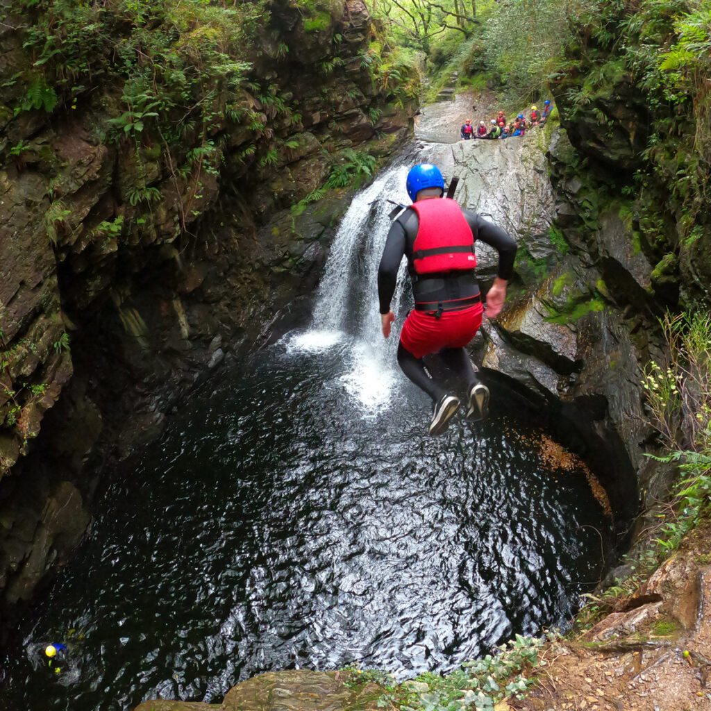 Canyon Xtreme - guided adventure activites in snowdonia north wales; canyoning