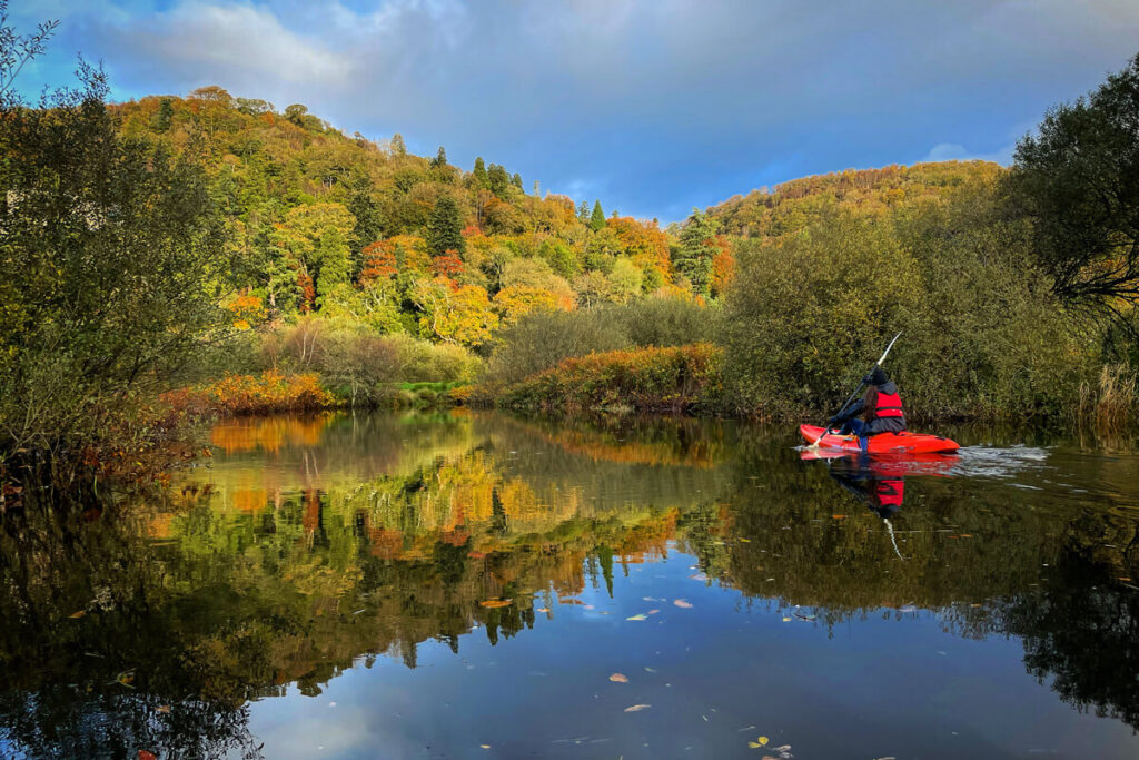Guided kayaking and canoe trips in snowdonia, north wales